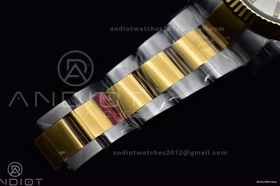 VSF SS Oyster Bracelet VS 41 Silver YG 596 1:1 Edition GoAnywhere DateJust on Dial 126333 Best 904L 0219